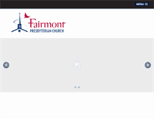 Tablet Screenshot of fairmontchurch.org